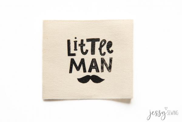 Weblabel Little Man by Jessy Sewing